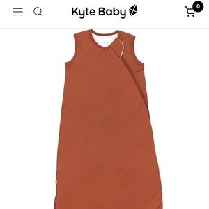 NWT Kyte Baby Sleep Bag in Rust (TOG 1.0) Size: M